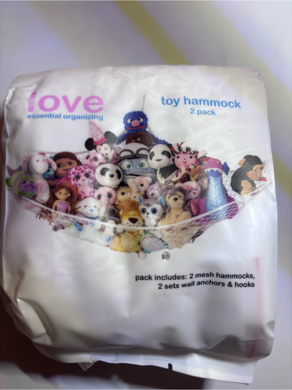 LILLY'S LOVE TOY HAMMOCK FOR STUFFED ANIMALS